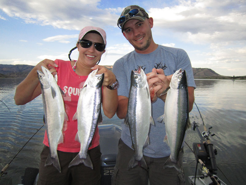  Gunnison lake kokanee salmon fishing!