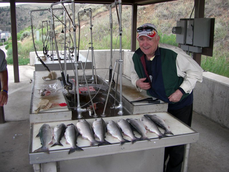  Blue Mesa Kokanee salmon catch!