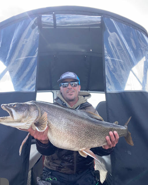 Colorado trophy lake trout fishing